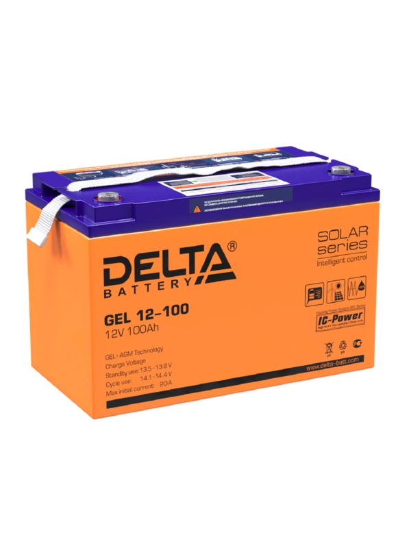 Аккумуляторная батарея Delta GEL (GEL AGM) GEL 12-100