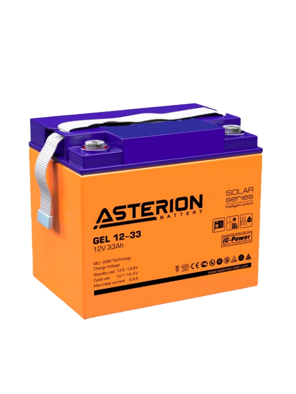 Аккумуляторная батарея Delta ASTERION GEL 12-33 NDC