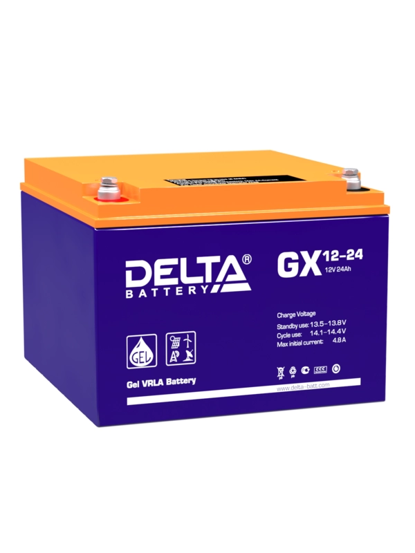 Аккумуляторная батарея DELTA GX (GEL AGM) GX 12-24