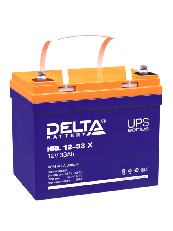 Аккумуляторная батарея Delta HRL (AGM) HRL 12-33 X