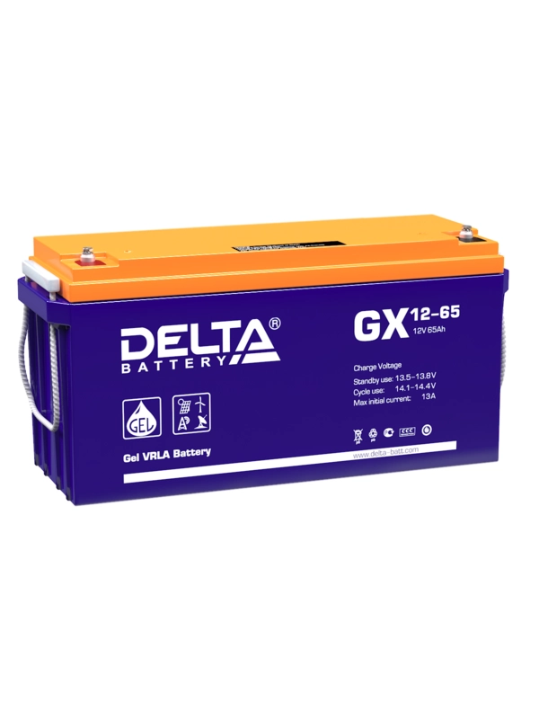 Аккумуляторная батарея DELTA GX (GEL AGM) GX 12-65