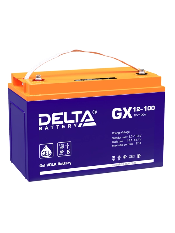 Аккумуляторная батарея DELTA GX (GEL AGM) GX 12-100