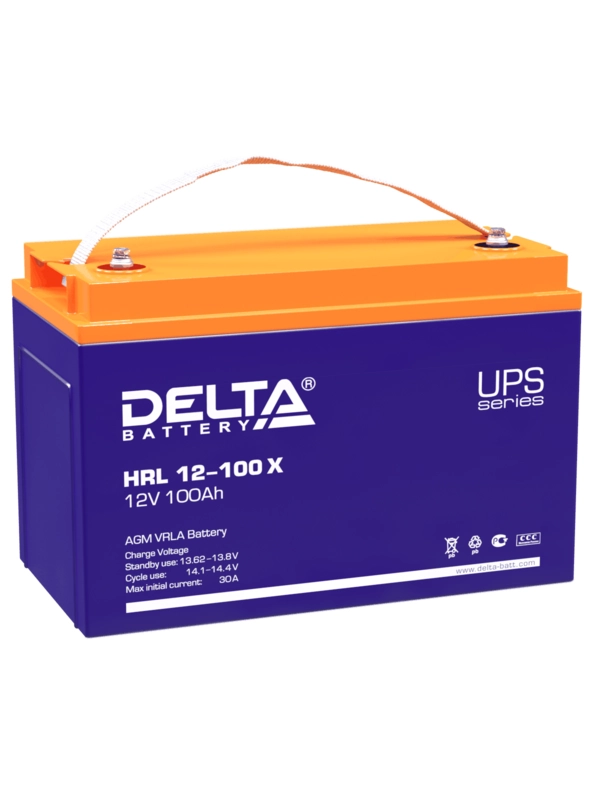 Аккумуляторная батарея Delta HRL (AGM) HRL 12-100 X