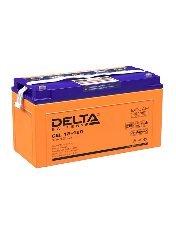 Аккумуляторная батарея Delta GEL (GEL AGM) GEL 12-120