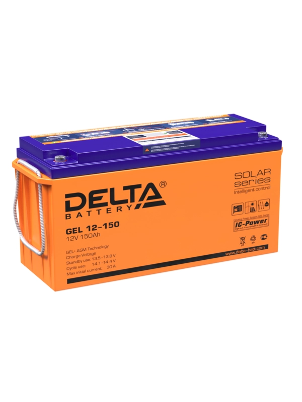 Аккумуляторная батарея Delta GEL (GEL AGM) GEL 12-150