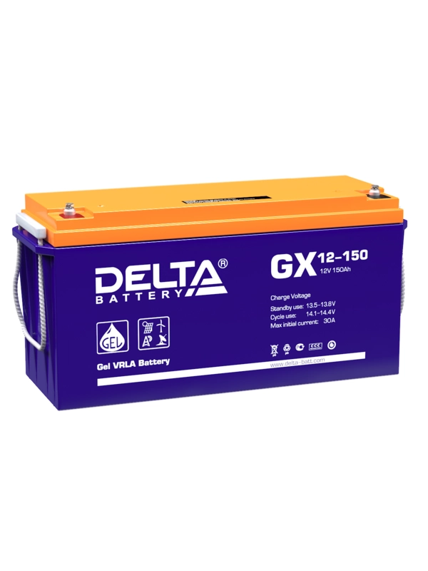 Аккумуляторная батарея DELTA GX (GEL AGM) GX 12-150