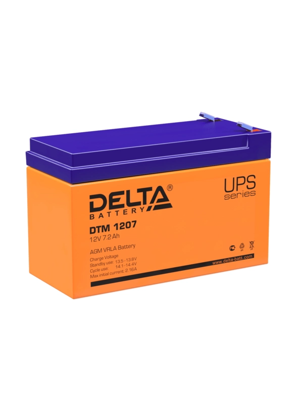 Аккумуляторная батарея Delta DTM 1207