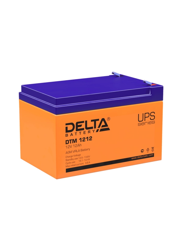 Аккумуляторная батарея Delta DTM 1212