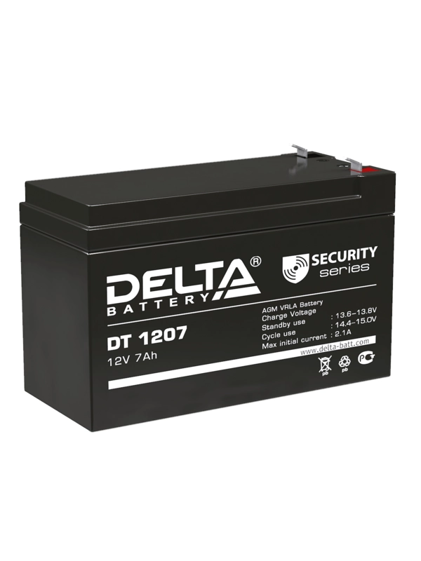 Аккумуляторная батарея Delta DT 1207