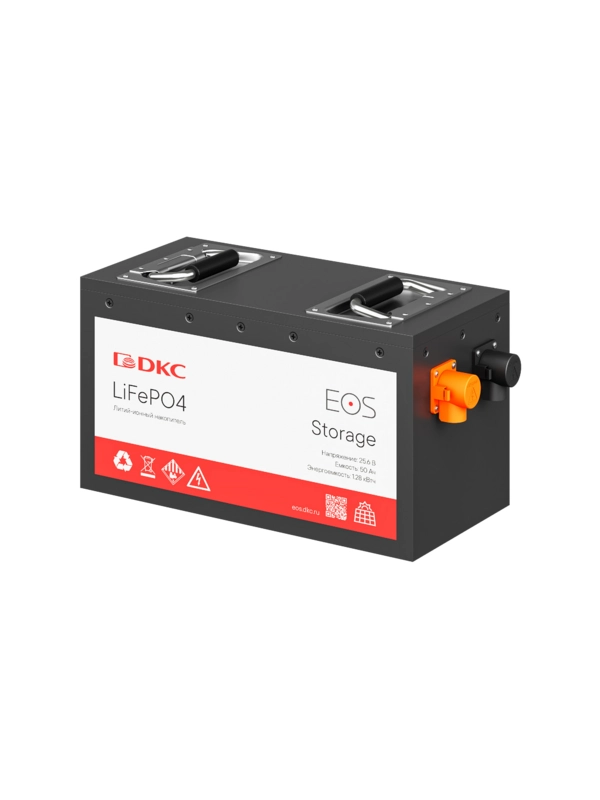 LFP накопитель энергии EOS Storage 25 В/50 Ач/1.28 кВтч, пл.корпус
