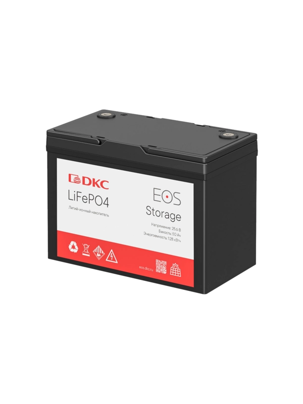 LFP накопитель энергии EOS Storage 12 В/67 Ач/857 Втч, пл.корпус